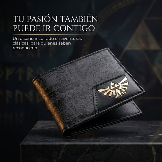 Cartera Gamer Trifuerza Retro
