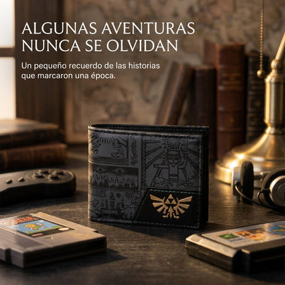 Cartera Gamer Trifuerza Retro