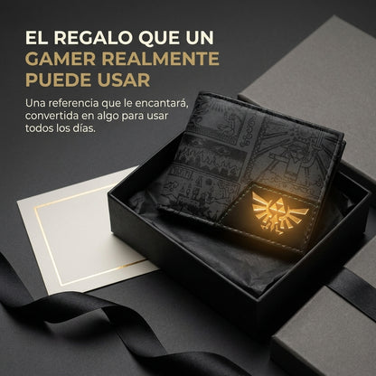 Cartera Gamer Trifuerza Retro
