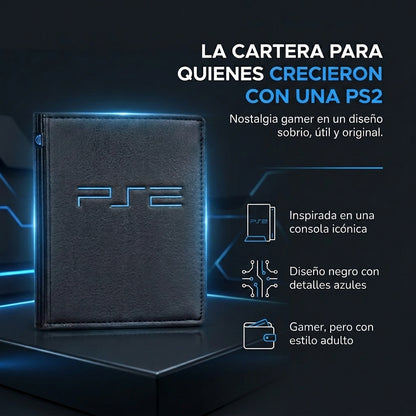 Cartera diseño consola retro PS2