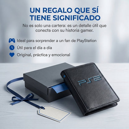 Cartera diseño consola retro PS2